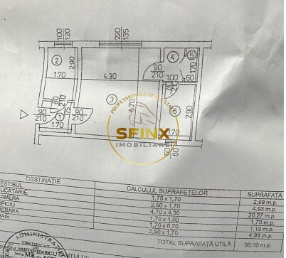 Garsoniera de vanzare Dorobanti 37 mp